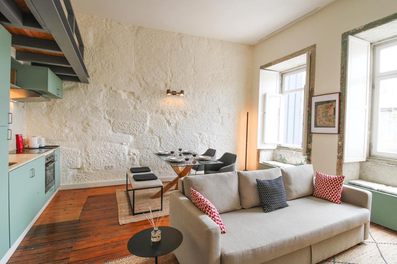Cativo Mezzanine Loft Apartment Porto Luaran gambar